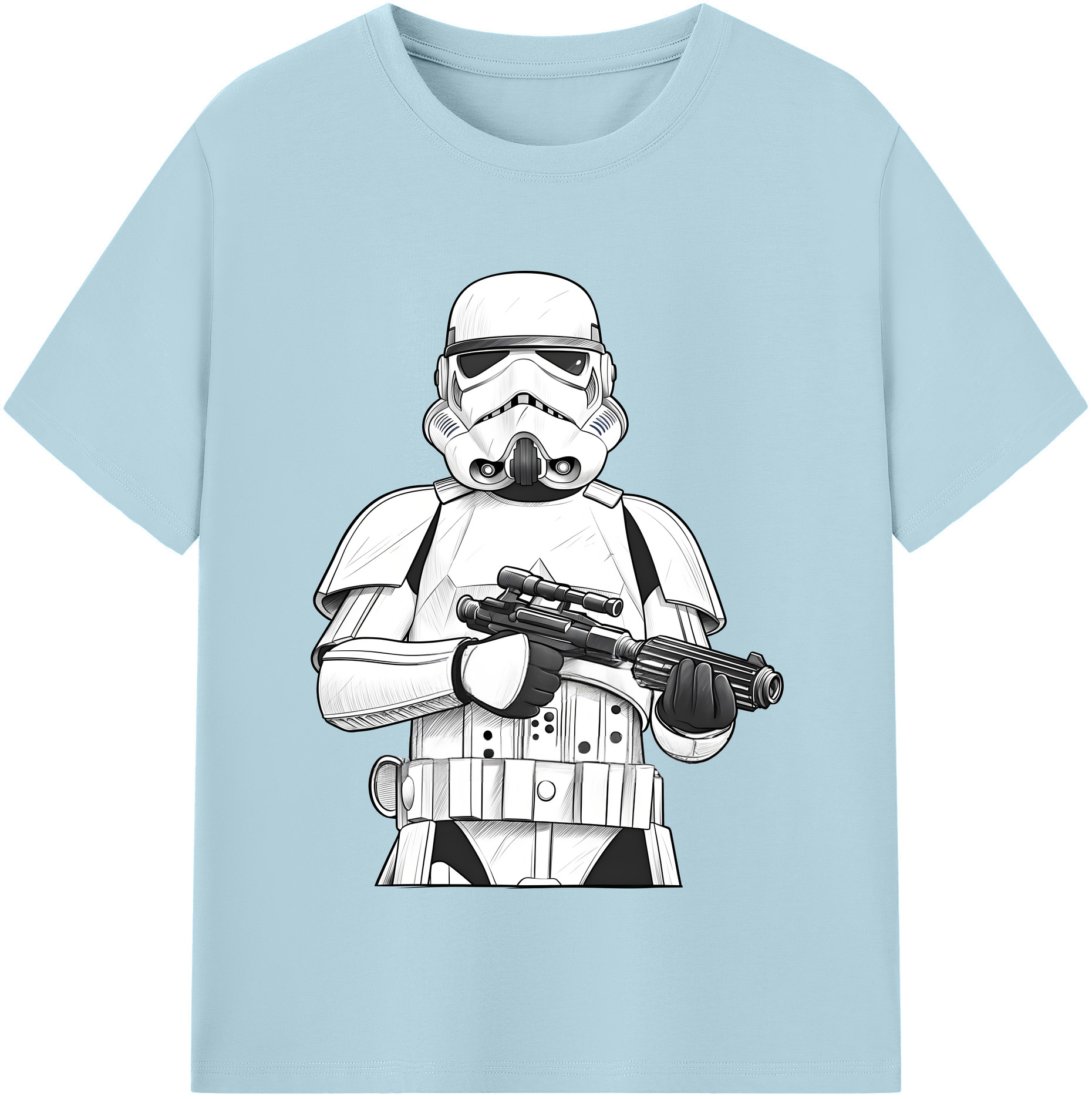 （画像用） スター・ウォーズ Star Wars 綿100％半袖Tシャツ（フロントプリント）
